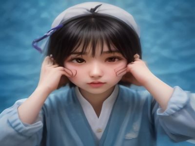无码导航资深编辑林悦在笔记本电脑前工作的照片，屏幕上显示资讯审核界面，旁边放着笔记本，神情认真